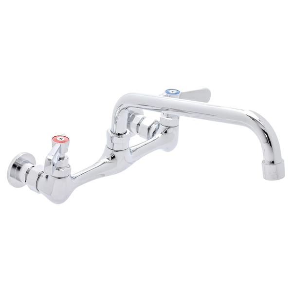 DuraSteel Commercial Wall Mount Sink Standard 8" Centered Faucet