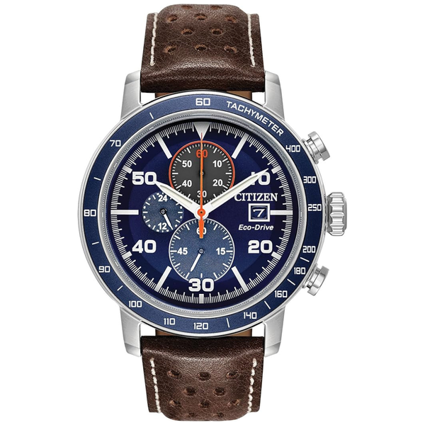 44mm Citizen Men's Eco-Drive Weekender Brycen Chronograph Watch