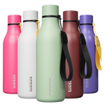 18-Oz Stainless Steel Insulated Water Bottle With Strap