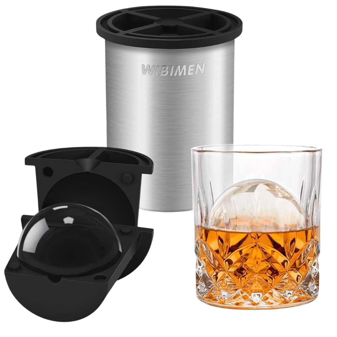 WIBIMEN 2.5" Stainless Steel Clear Ice Maker