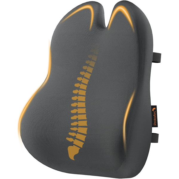 Ergonomic Memory Foam Lumbar Support Pillow