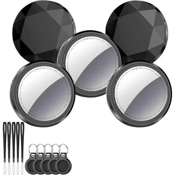 5-Pack Bluetooth Item Finder Air Tracker Tags (iOS Only)