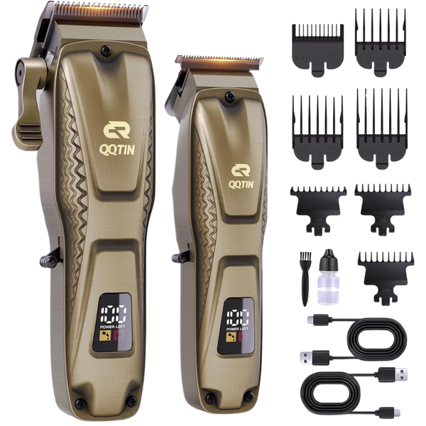 8500RPM Cordless Professional Electric Hair Clipper & Trimmer Set