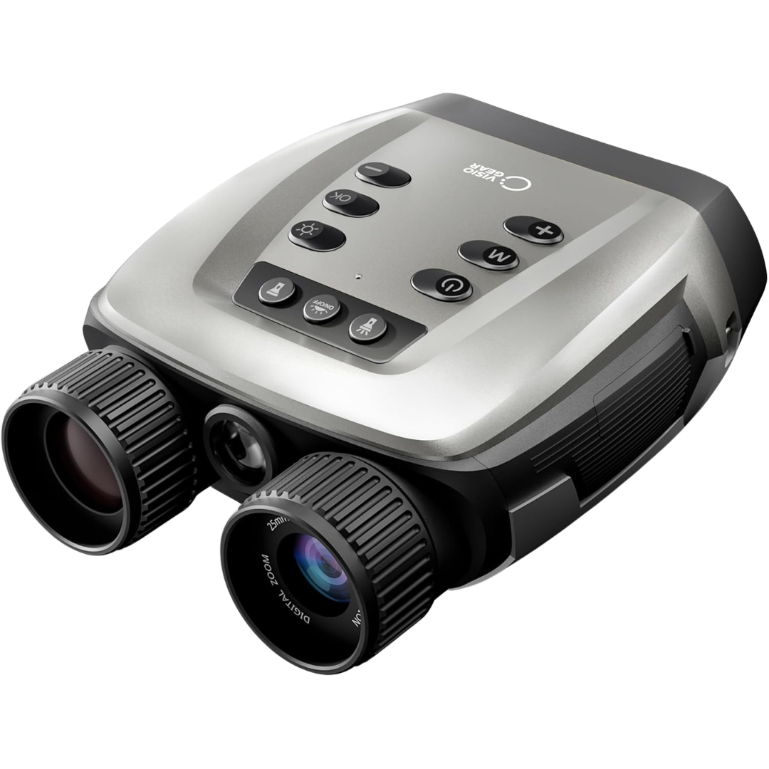 VisioGear Night Thunder X3 4K Night Vision Binoculars W/ AI Color Mode