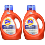 2-Pack 92Oz Tide Hygienic Clean Liquid Laundry Detergent