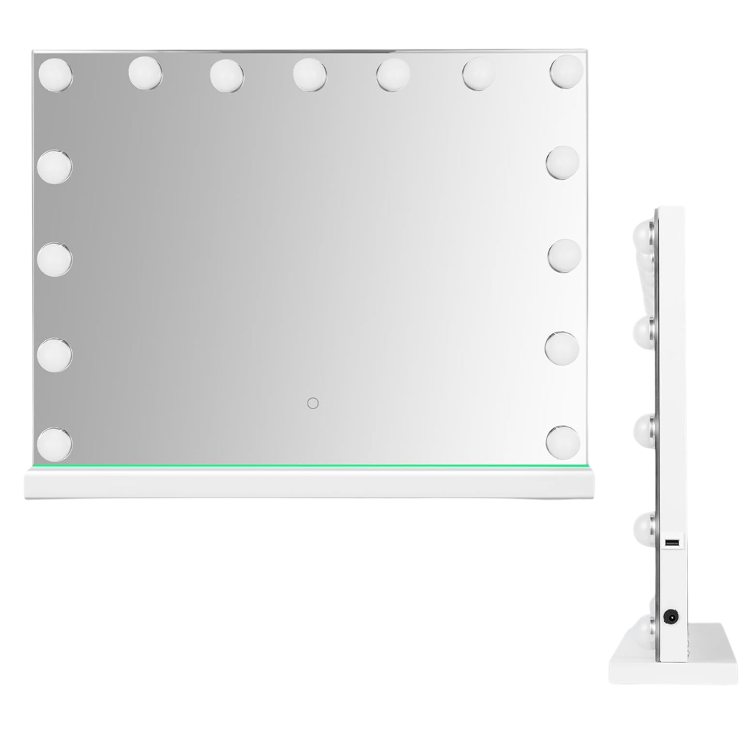 23"x18" Hollywood Vanity Mirror with Lights