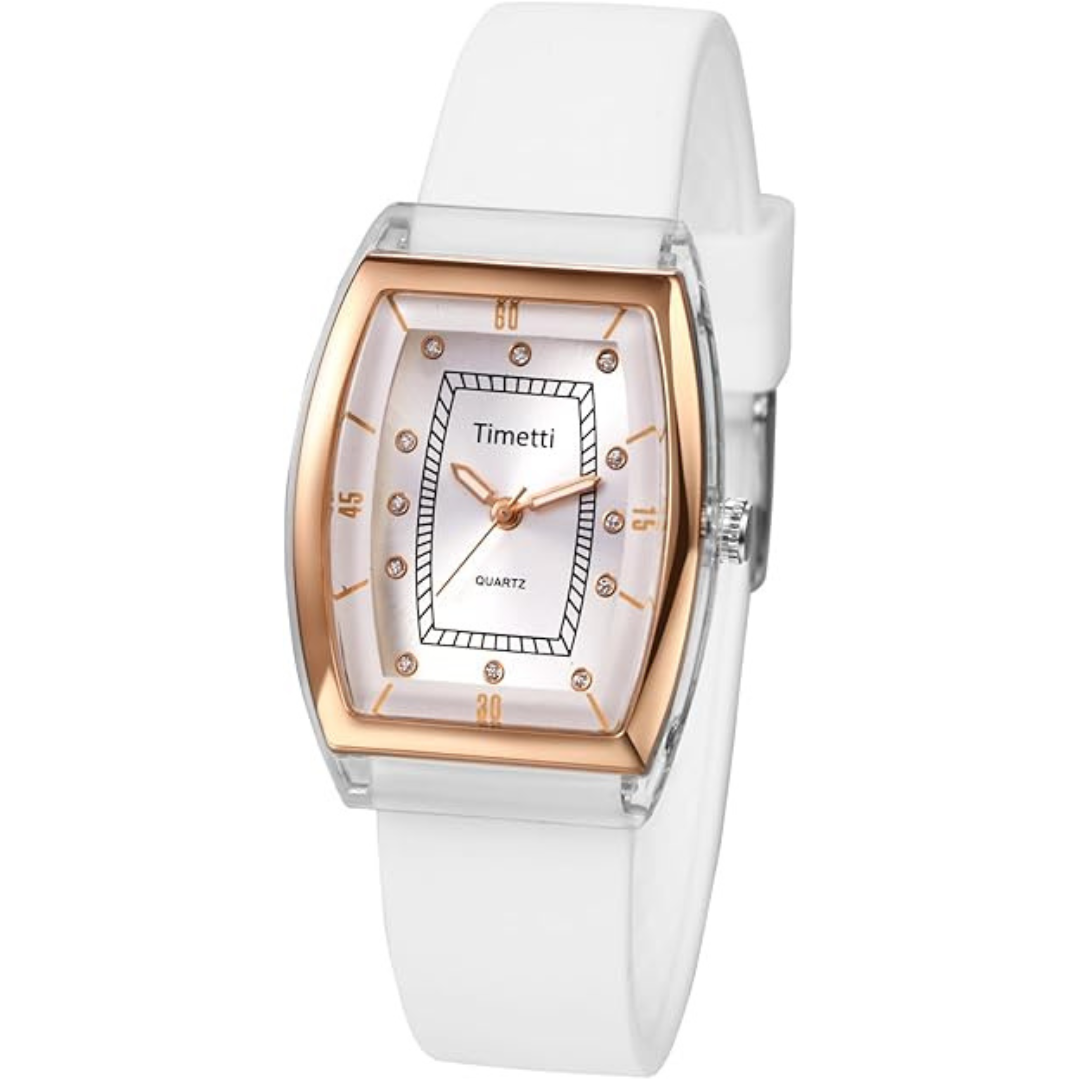 Women's Soft Band Silicone Analog Quartz Wrist Watches