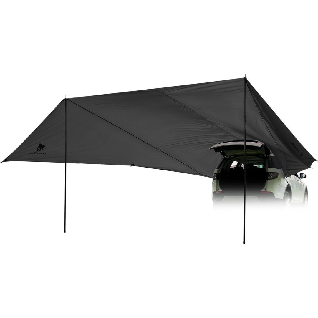 192" x 228" Waterproof Large Car Awning Tarp Canopy Sun Shade