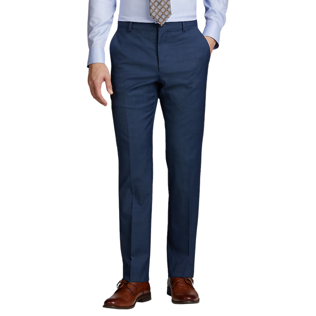 Traveler Coolmotion Slim Fit Wool Blend Dress Pants