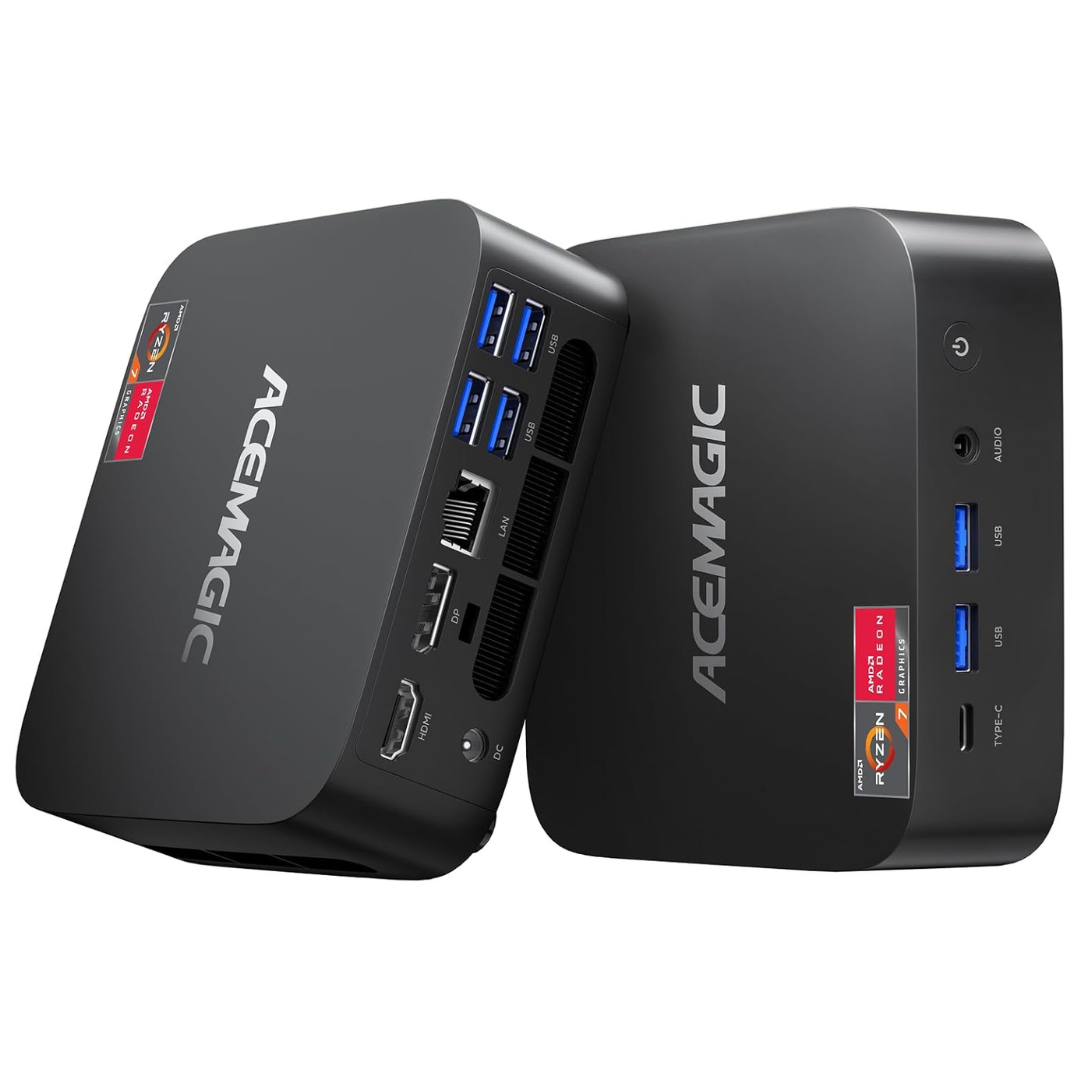 Acemagician AM06PRO Gaming Desktop (Ryzen 7 5800U / 24GB RAM / 512GB SSD)