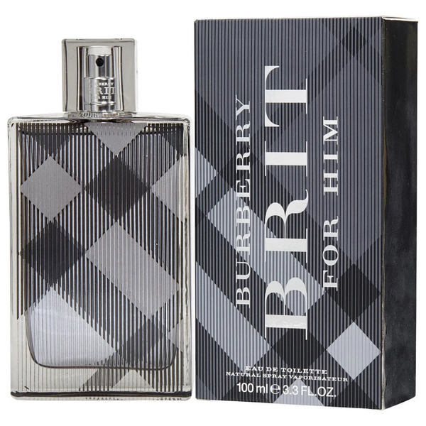 3.3oz Burberry Brit Eau de Toilette Cologne For Men