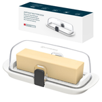 KITCHENDAO One-handed Airtight Butter Dish With Lid
