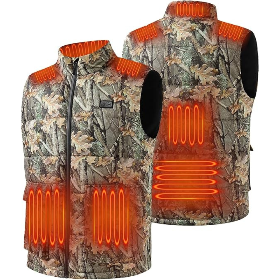 Auxo Men's Heated Vest With Battery Pack