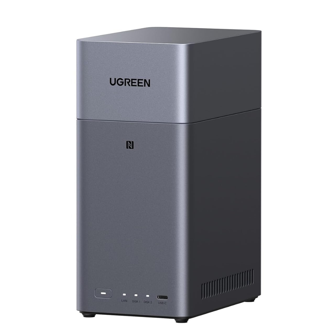 2-Bay UGREEN NASync DH2300 NAS Enclosure (Diskless, Up To 64TB)