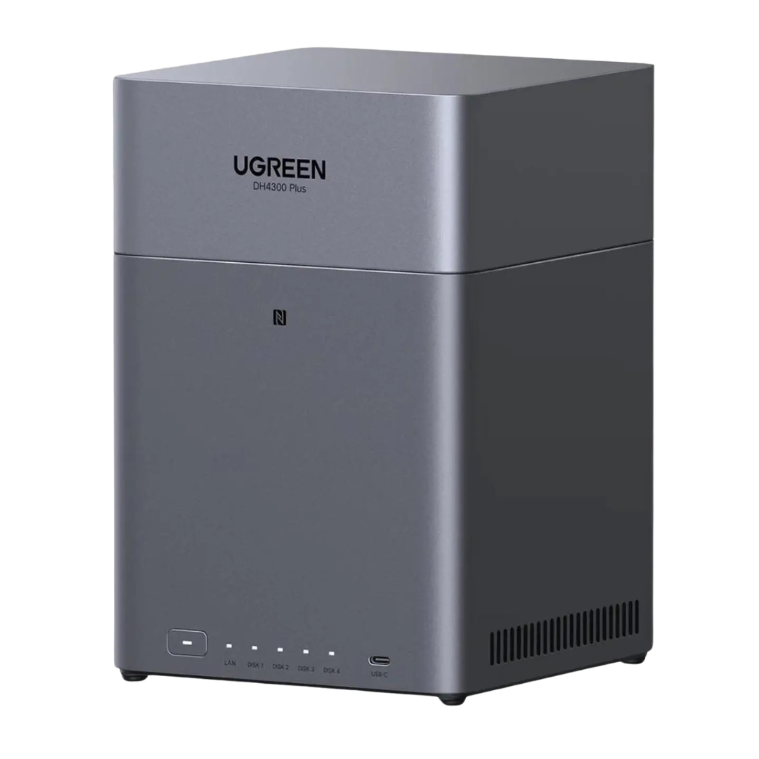 UGREEN DH4300 Plus 4-Bay NAS Enclosure With HDMI Cable
