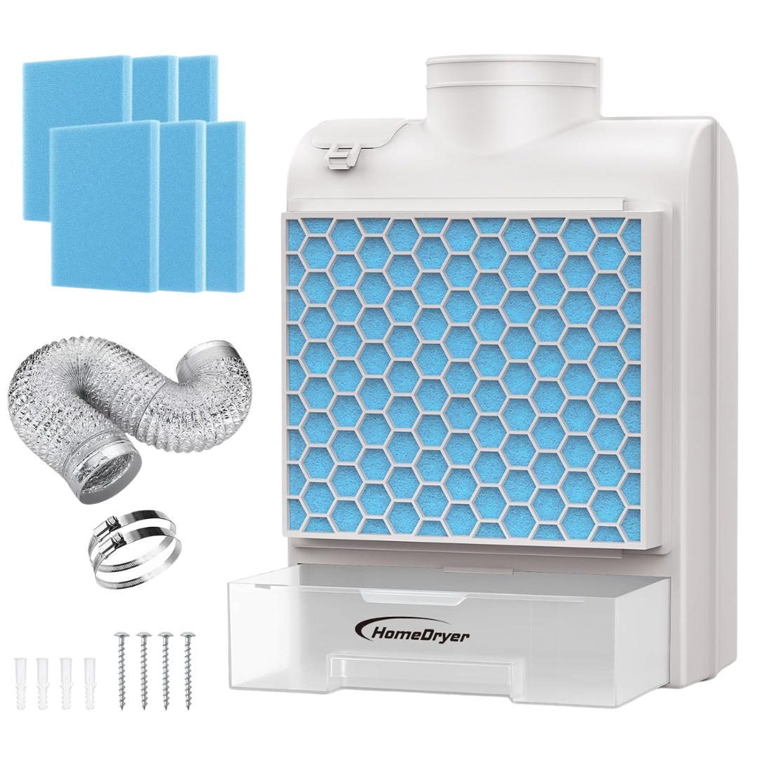 3-in-1 Indoor Dryer Vent With Stainless Steel Screen Filter