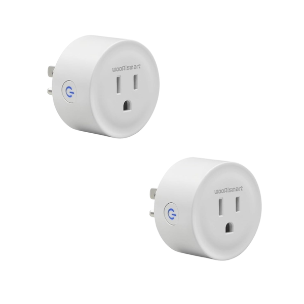 2-Pack WiFi Plug Smart Outlet With Timer