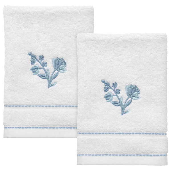 2-Piece Izod Mystic Floral Fingertip Towel Set