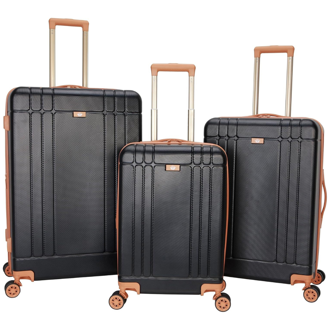 3-Piece Dockers Hooper Hardside Expandable 8-Wheel Spinner Luggage (20"/24"/28")