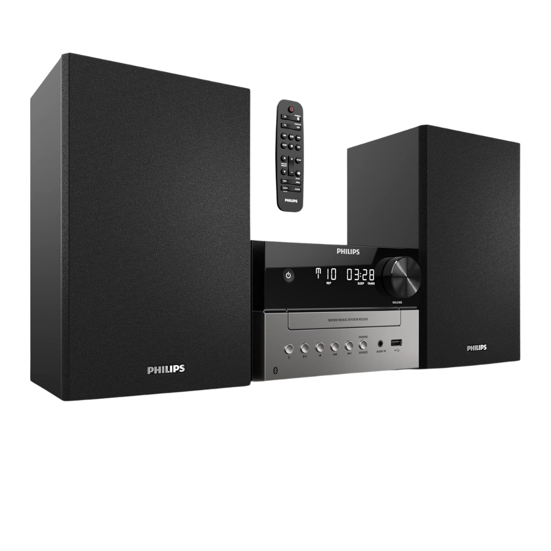 Philips Bluetooth Stereo System For Home With CD Player