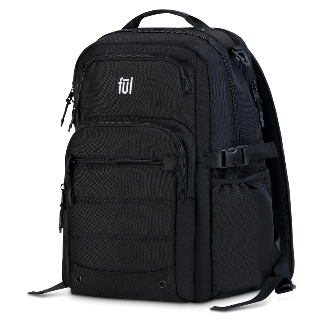FUL Tactics Collection 17" Laptop Backpack (Black Or Navy)