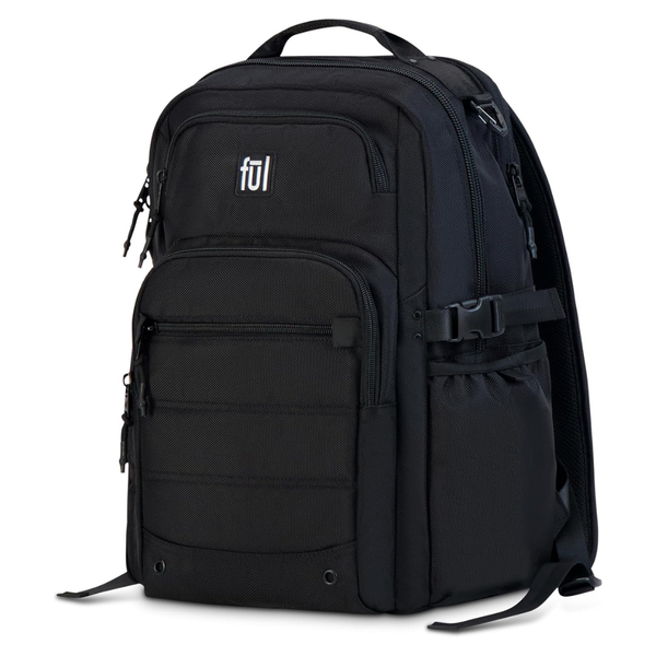 FUL Tactics Collection 17" Laptop Backpack (Black Or Navy)
