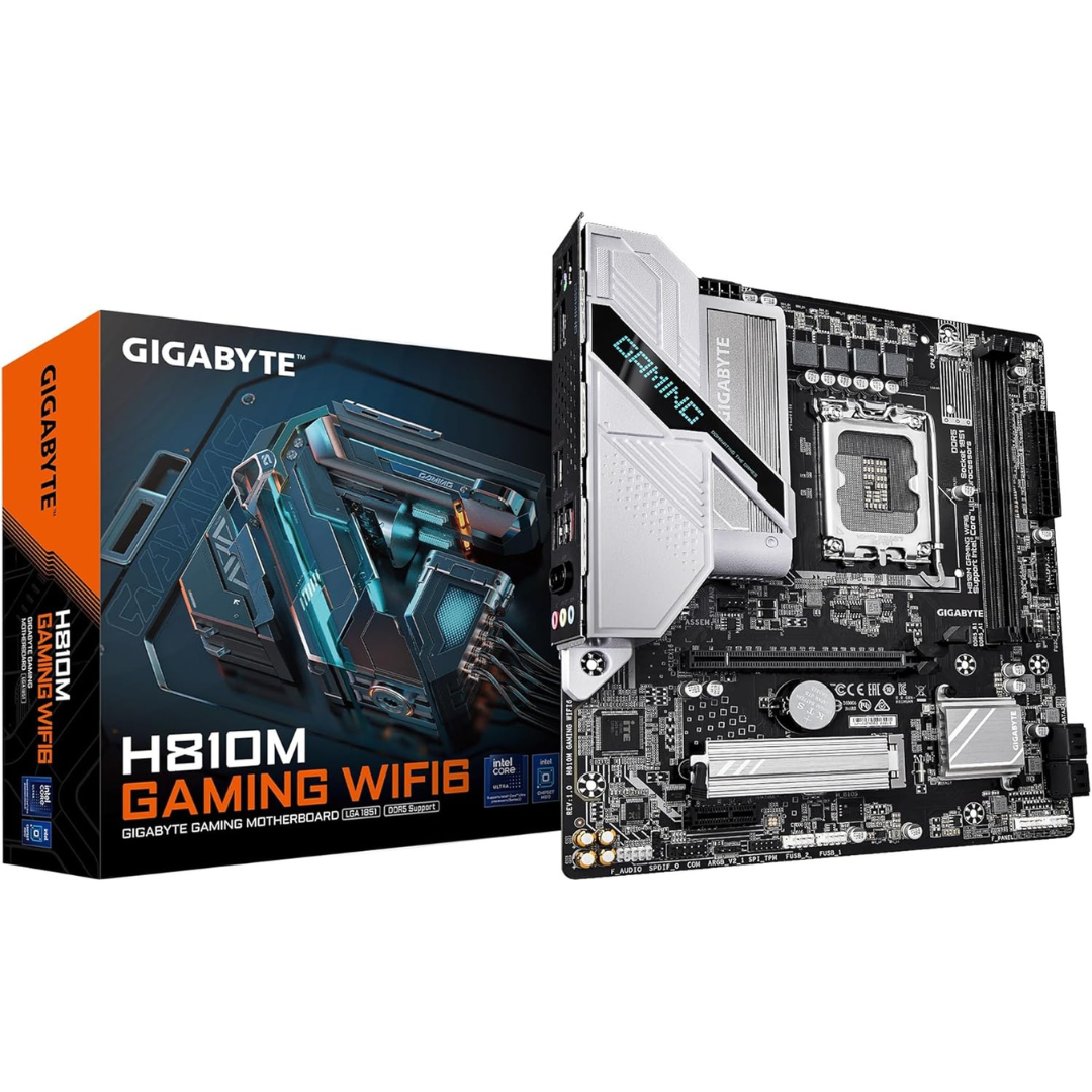 Gigabyte H810M Gaming WIFI6 Intel Core Ultra LGA 1851 Motherboard