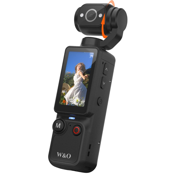 Vlogging Camera With 180deg. Rotating Lens With 32GB Card