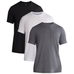 3-Pack George Men's Classic Fit Crewneck Tee With Short Sleeves