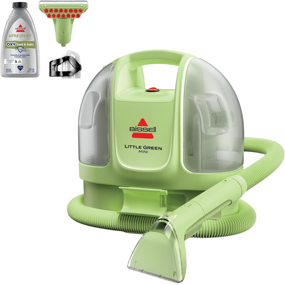 BISSELL Little Green Mini Portable Carpet & Upholstery Deep Cleaner