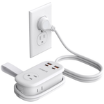ORICO 7-in-1 65W Fast Charger GaN Travel Power Strip W/ 4ft Cord (3 Colors)