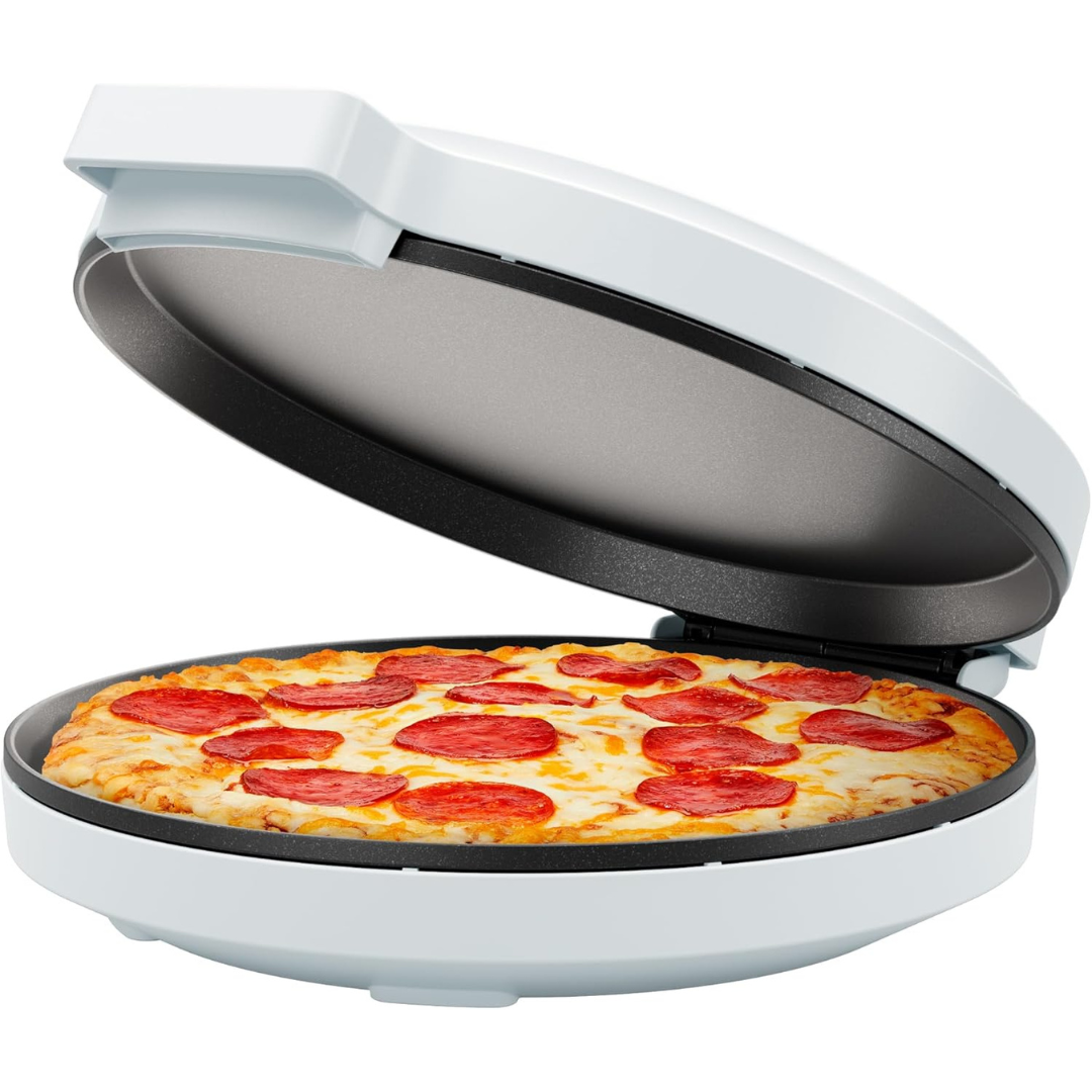 Chefman 1440W Electric Pizza Maker w/ 12" Nonstick Plates