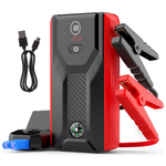 FlorayCar 1500A Peak 12V Battery Booster Jump Starter