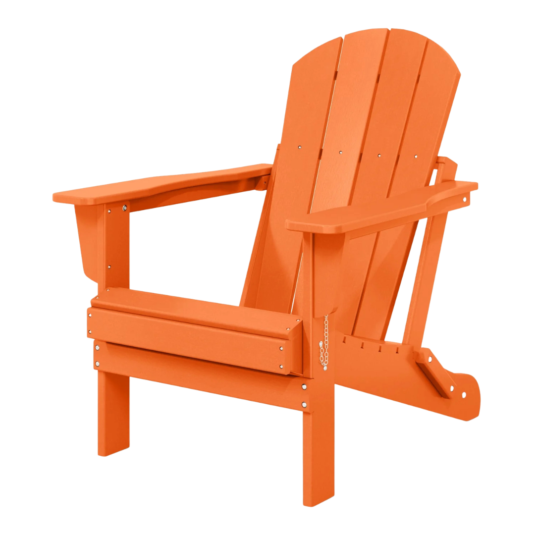 2-Pack WestinTrends Malibu Outdoor Folding HDPE Adirondack Deck Chair (Various)