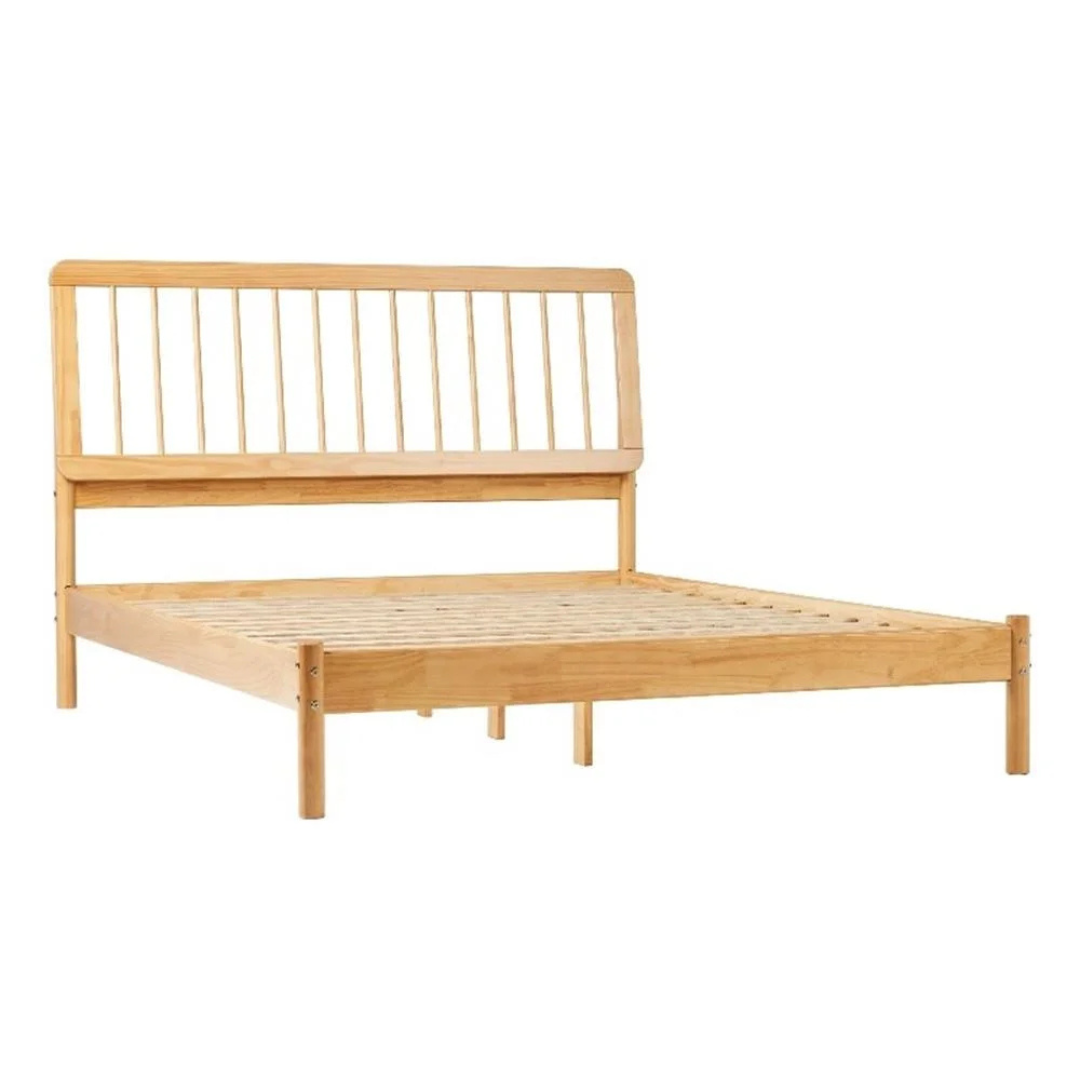Queen Size Walker Edison Mid-Century Modern Bed Frame