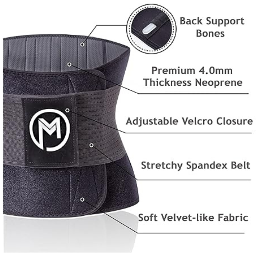 Mermaid's Mystery Waist Trimmer With Back Support Bars