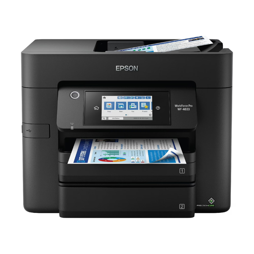 Epson WorkForce Pro WF-4833 Wireless Inkjet 3-in-1 Printer