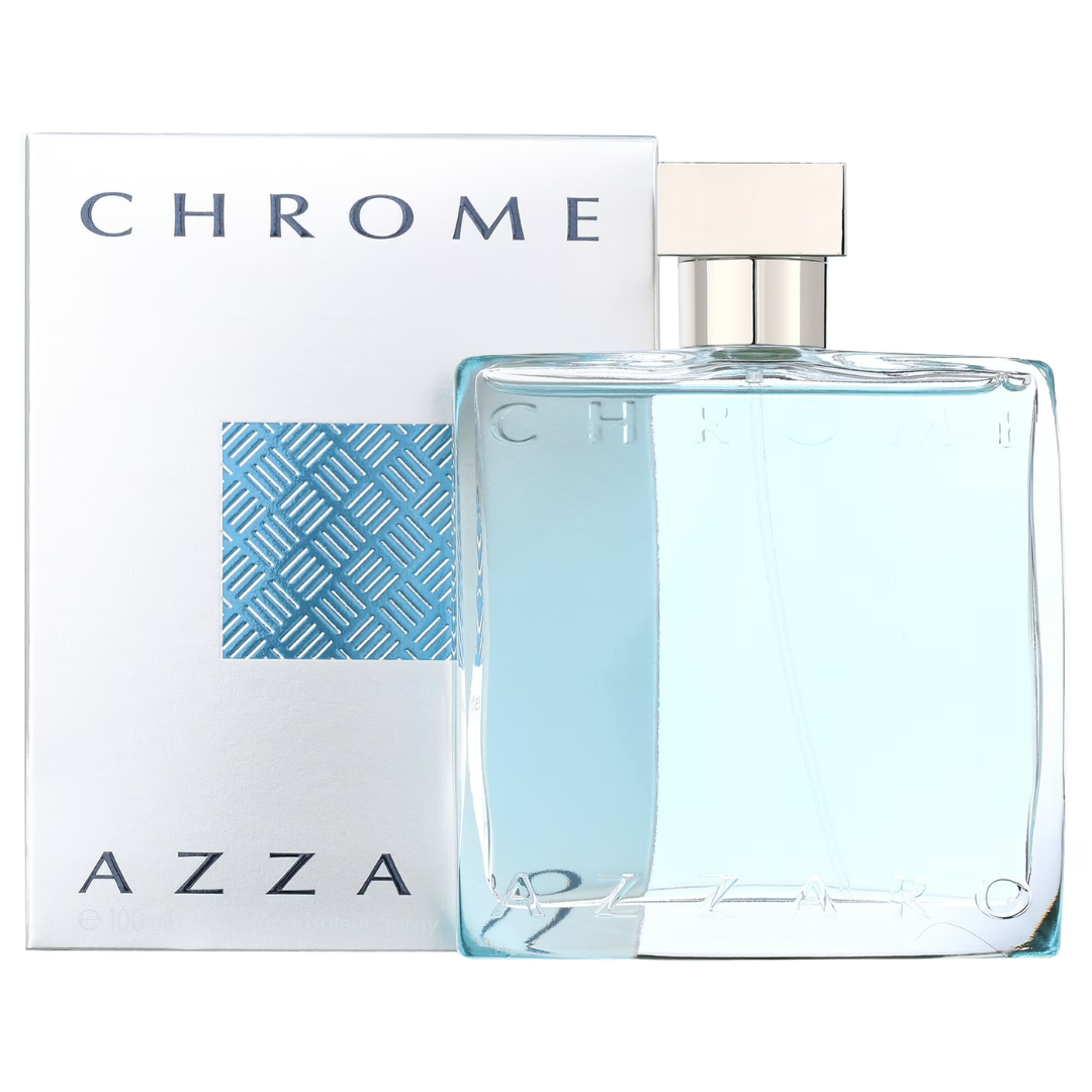 3.4 oz Azzaro Chrome Eau de Toilette, Cologne For Men