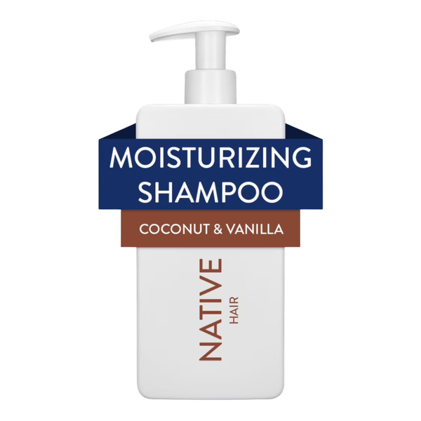 16.5 fl oz Native Coconut & Vanilla Moisturizing Vegan Shampoo + $10 Walmart Cash