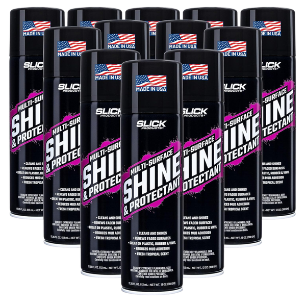 17.35 fl oz 12-Pack Slick Products Multi-Surface Shine & Protectant Spray
