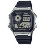 42mm Casio AE1200WH Men's Digital Multifunction Watch (Black)