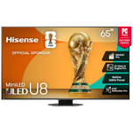 65" Hisense Class U8 Series 4K Ultra HDR Smart Mini-LED ULED Google TV