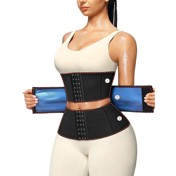 Junlan Women's Waist Trainer Sweat Belt (Various Sizes)