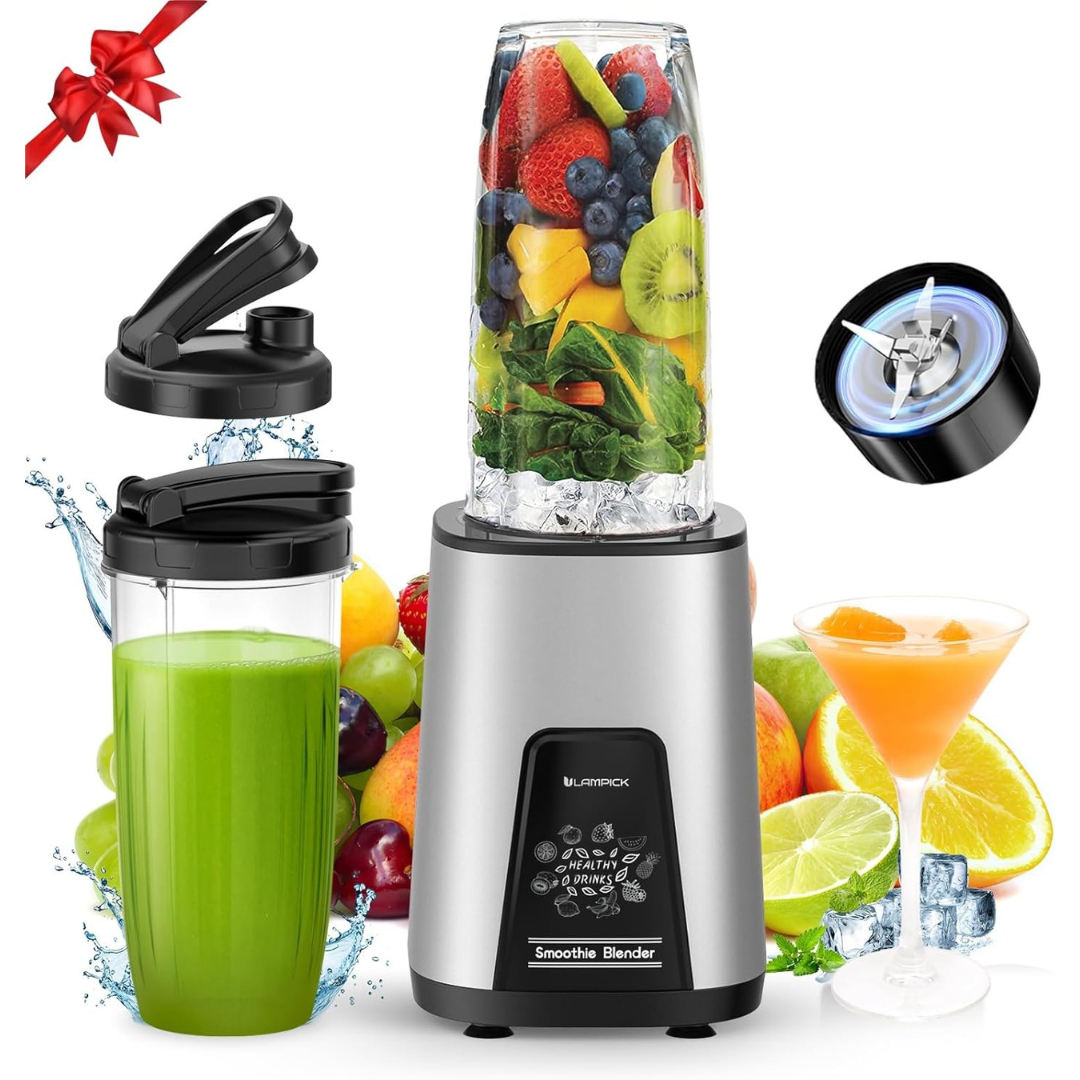 900W Personal Blender w/22oz Portable Cups