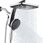 12" High Pressure Rain Shower Head w/ Handheld Spray Combo