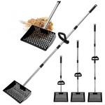 2-in-1 10'' Metal Coop Poop Scooper And Rack