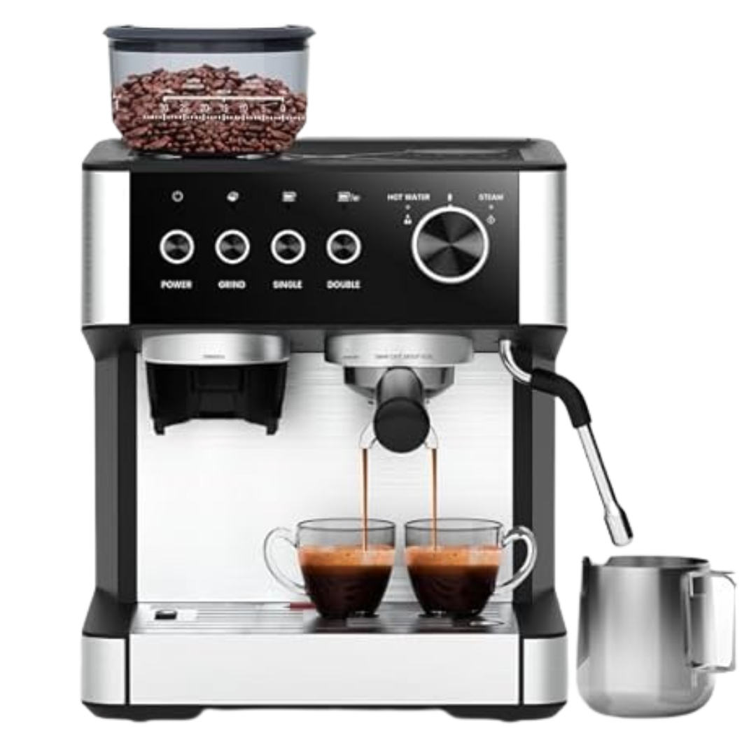 Joy Pebble 20 Bar Coffee Grinder And Expresso Machines