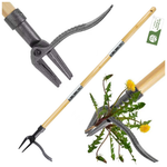 Weed Puller Tool With 4-Claw Head & Long Handle
