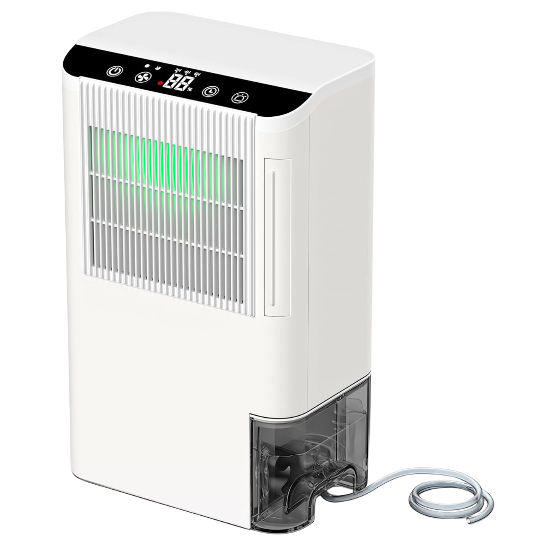 Onsekin 2000 Sq.Ft Small Dehumidifier With 3.3ft Drain Hose