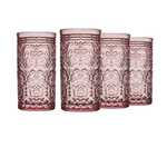 4-Set Godinger Jax Highball Beverage Glass Cup